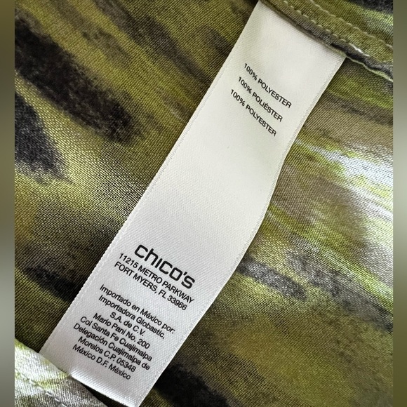 Chico’s short sleeved blouse - Chico’s size 0 / Small - - Picture 8 of 8